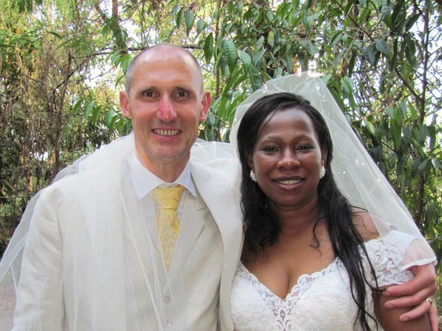 Interracial Marriage Mary & Werner - Westmalle, Antwerpen, Belgium