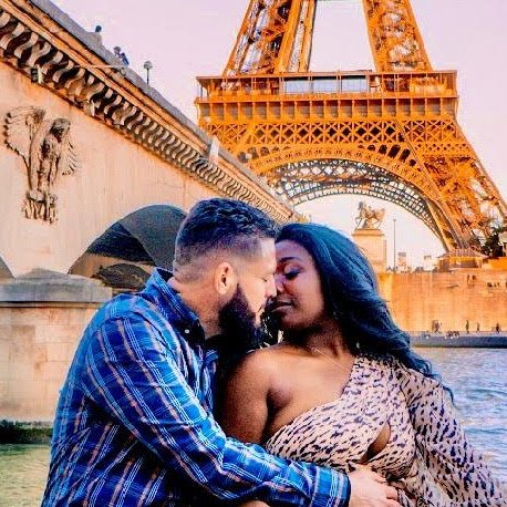Interracial Marriage - Love Blossomed Under the Eiffel Tower | Swirlr - ChardaeA & Jjscooby